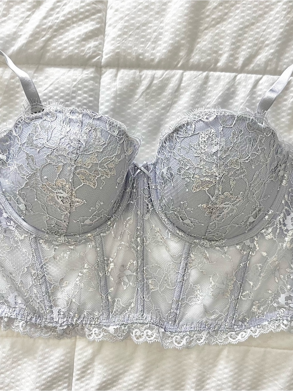 Victoria's Secret Dream Angels Lace Longline Bustier 34DD - Picture 7 of 7